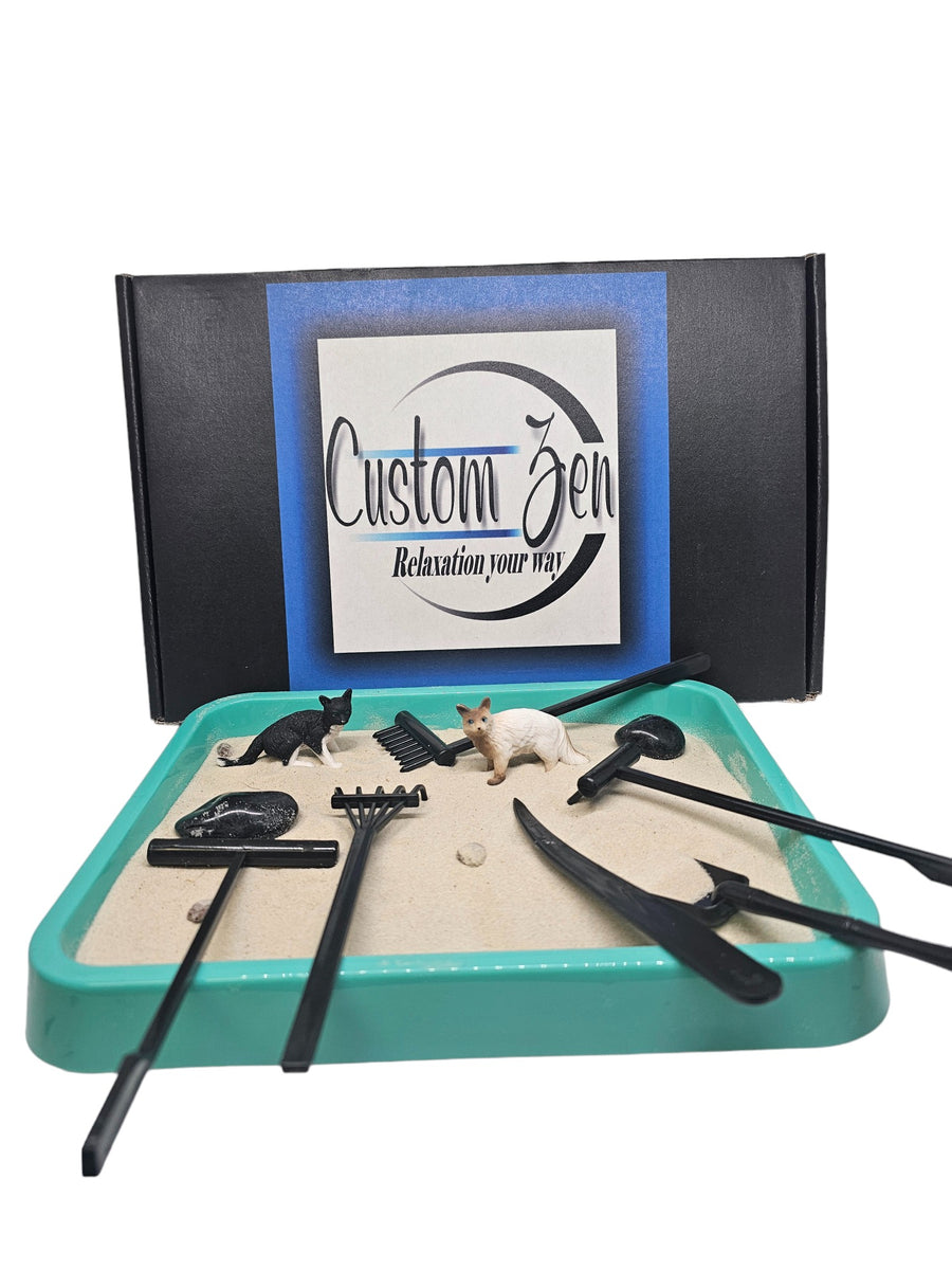 Kitty Litter Zen Garden Custom Zengraving